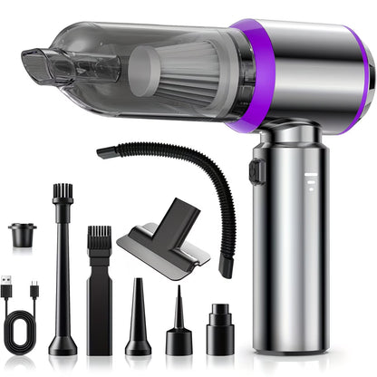 PowerFlow TurboVac Pro™ 7-in-1 Cordless Car & Home Vacuum
