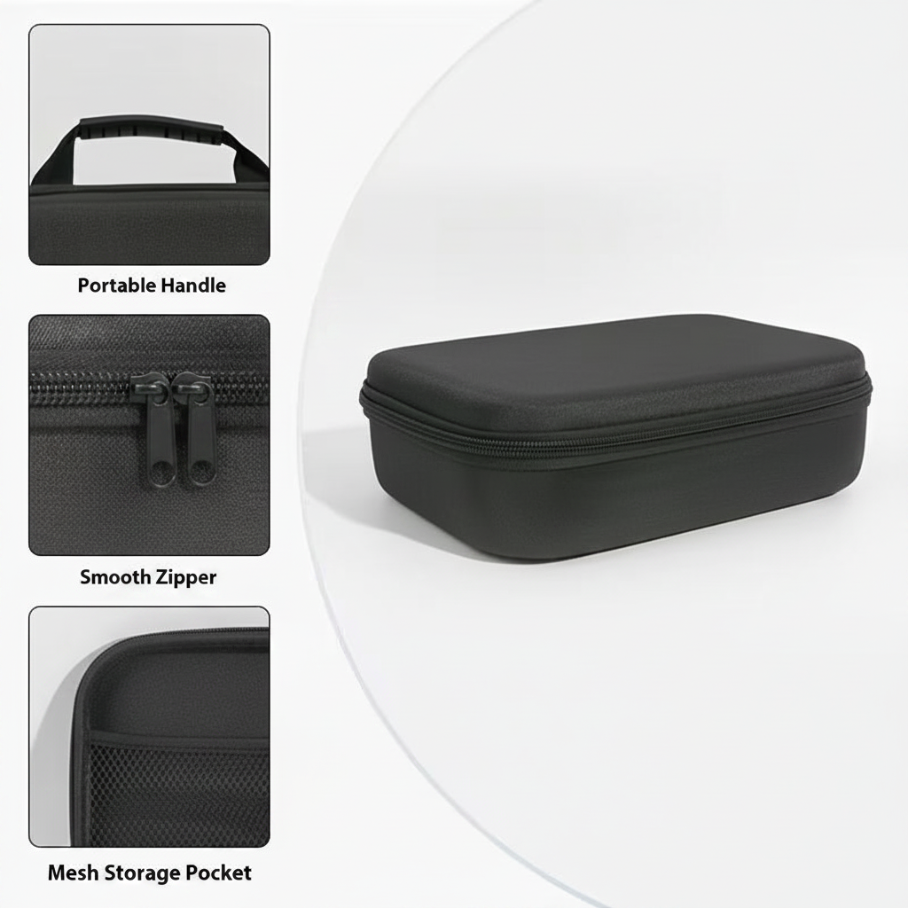 Black EVA Hard Shell Carry Case