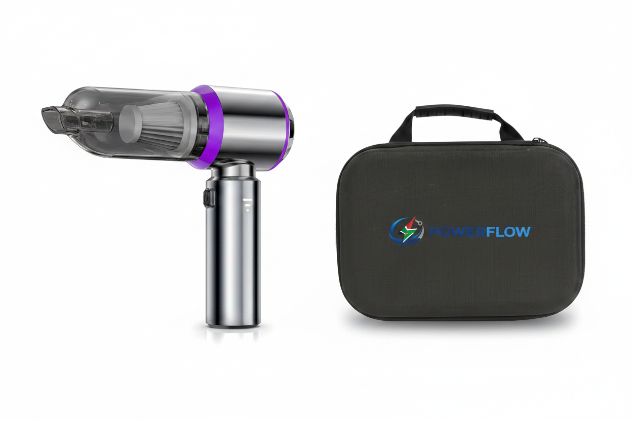 PowerFlow Vacuum + Carry Case